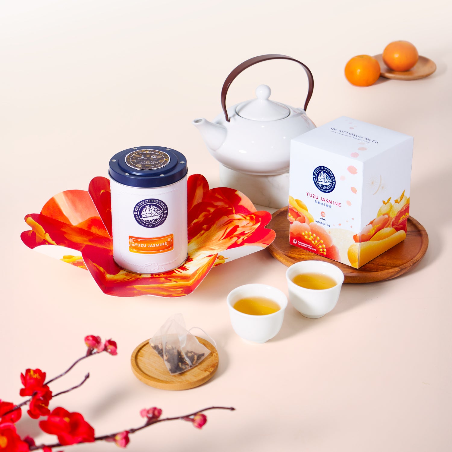 Clippeer Tea A BREW OF BLOOMING PROSPERITY WITH THE 1872 CLIPPER TEA CO. – The 1872 ...