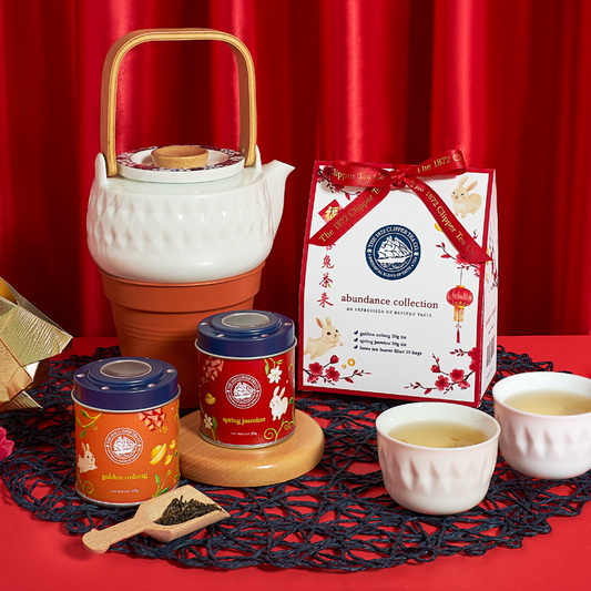 ELEVATE THIS LUNAR NEW YEAR WITH FINEST CHINESE TEAS FROM THE 1872 CLIPPER TEA CO.