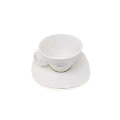 Porcelain Teacup with Saucer